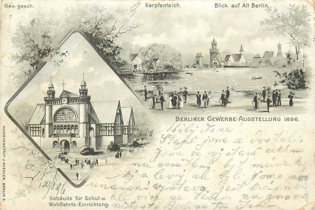 Berlin Gewerbe Ausstellung 1896