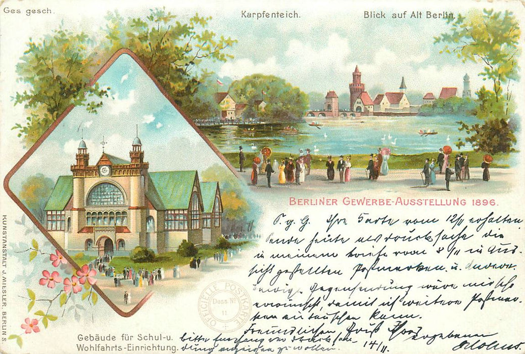 Berlin Gewerbe Ausstellung 1896