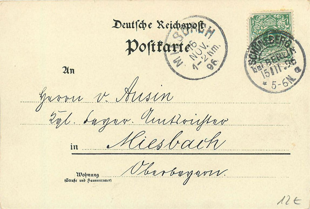 Berlin Gewerbe Ausstellung 1896