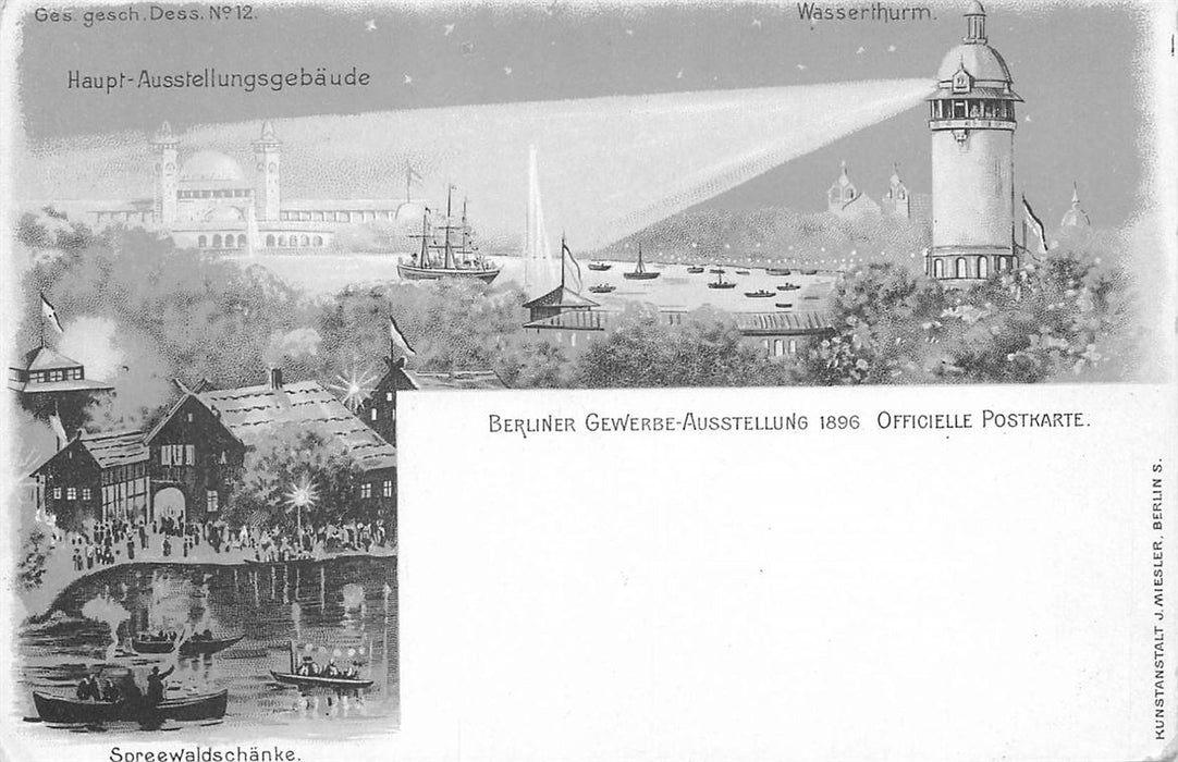 Berlin Gewerbe Ausstellung 1896