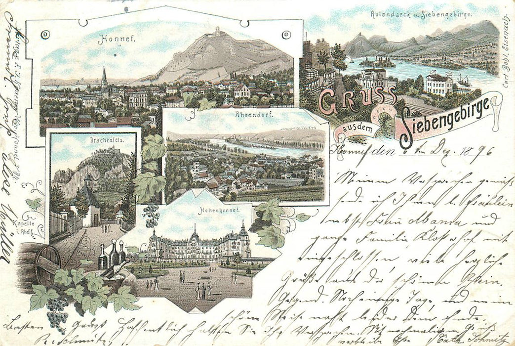Siebengebirge Litho