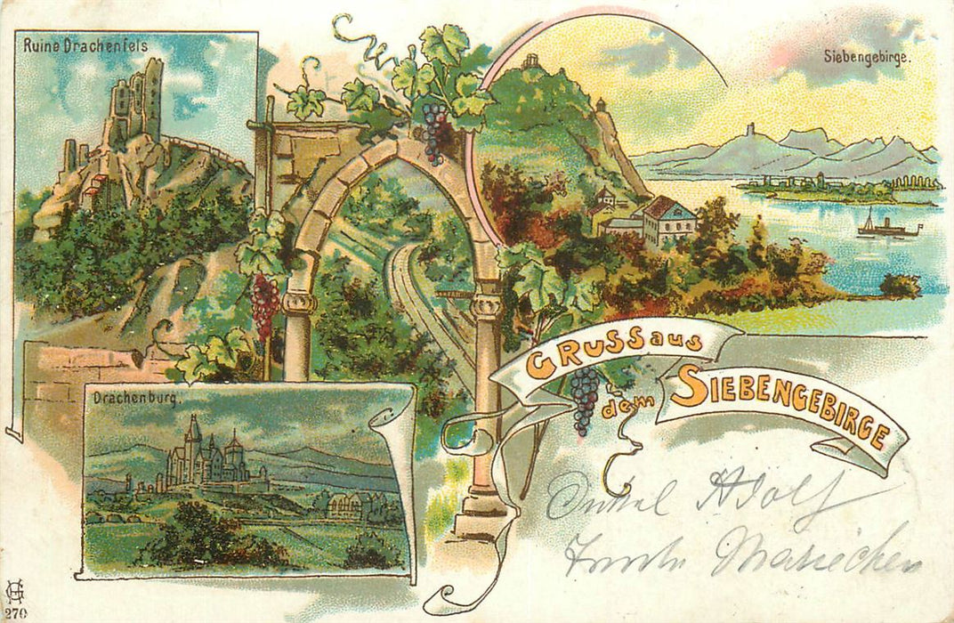 Siebengebirge Litho
