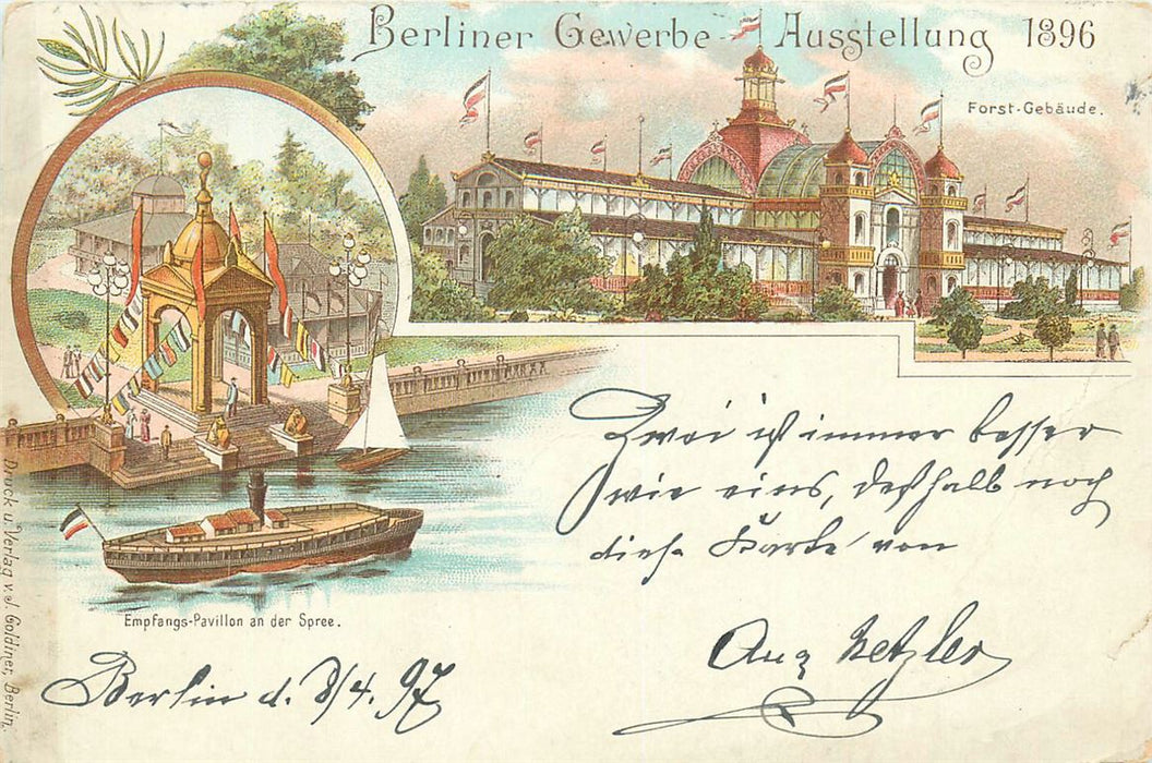 Berlin Gewerbe Ausstellung 1896