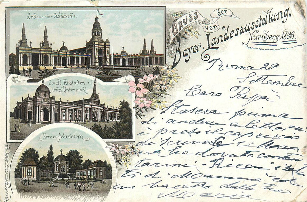 Nurnberg Bayer Landesausstellung 1896