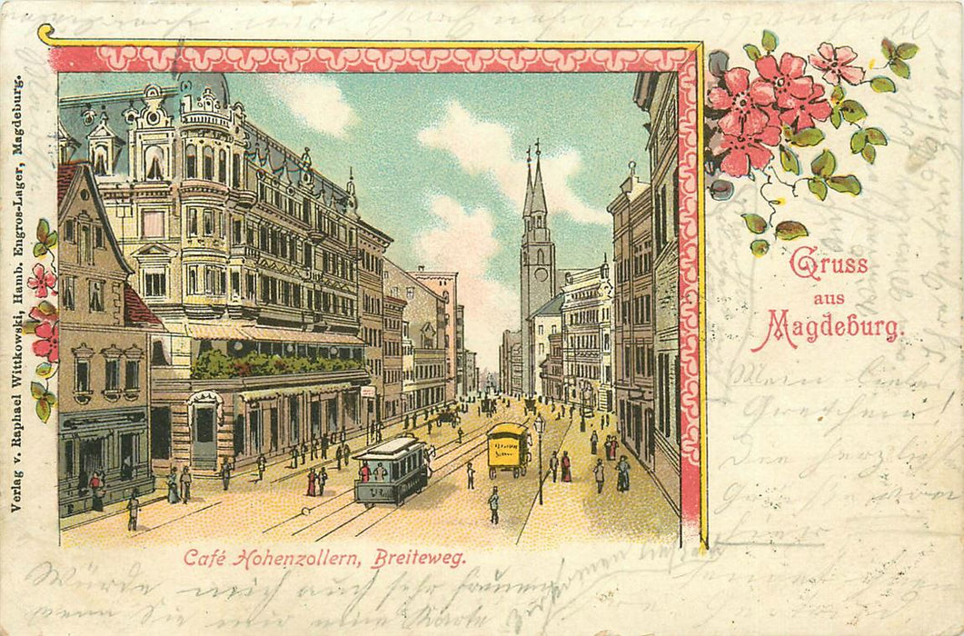 Magdeburg Cafe Hohenzollern Breiteweg