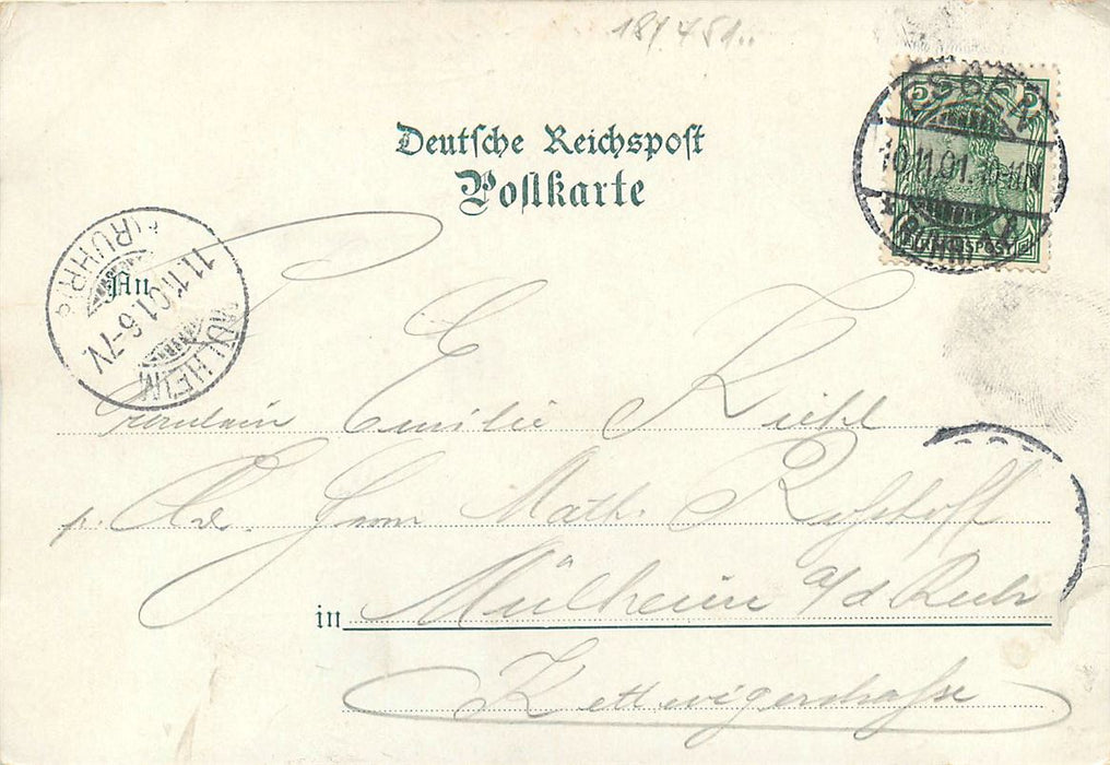 Essen a Ruhr Litho