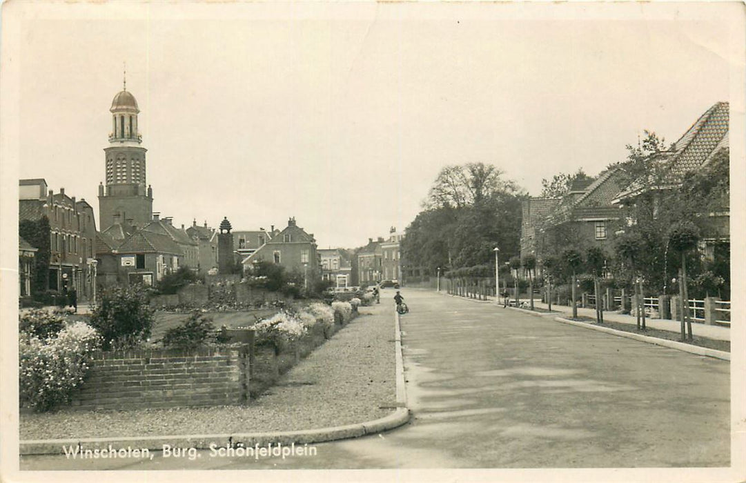 Winschoten Burg Schonfeldplein