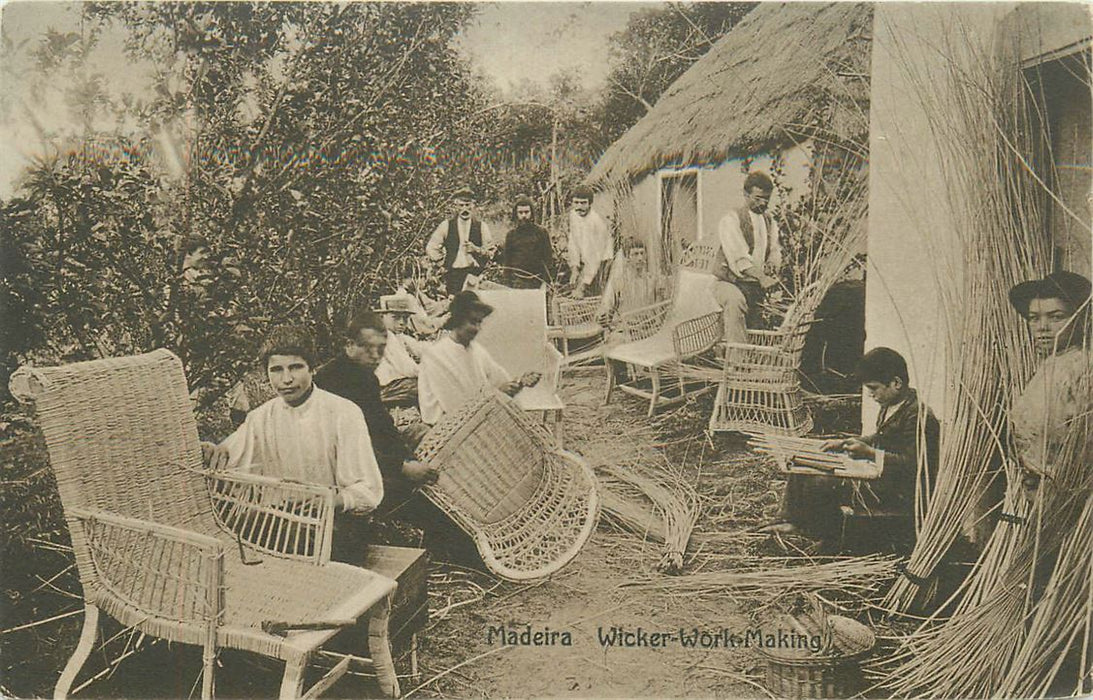 Madeira Wicker Work Making
