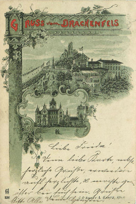 Drachenfels Litho