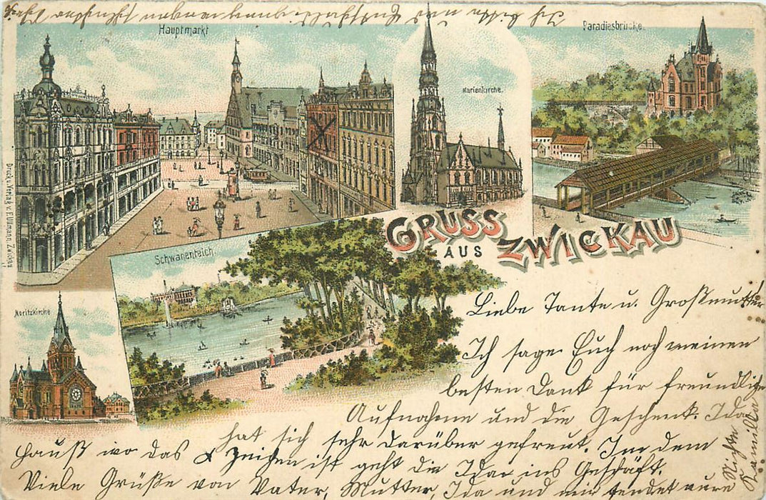 Zwickau  Litho