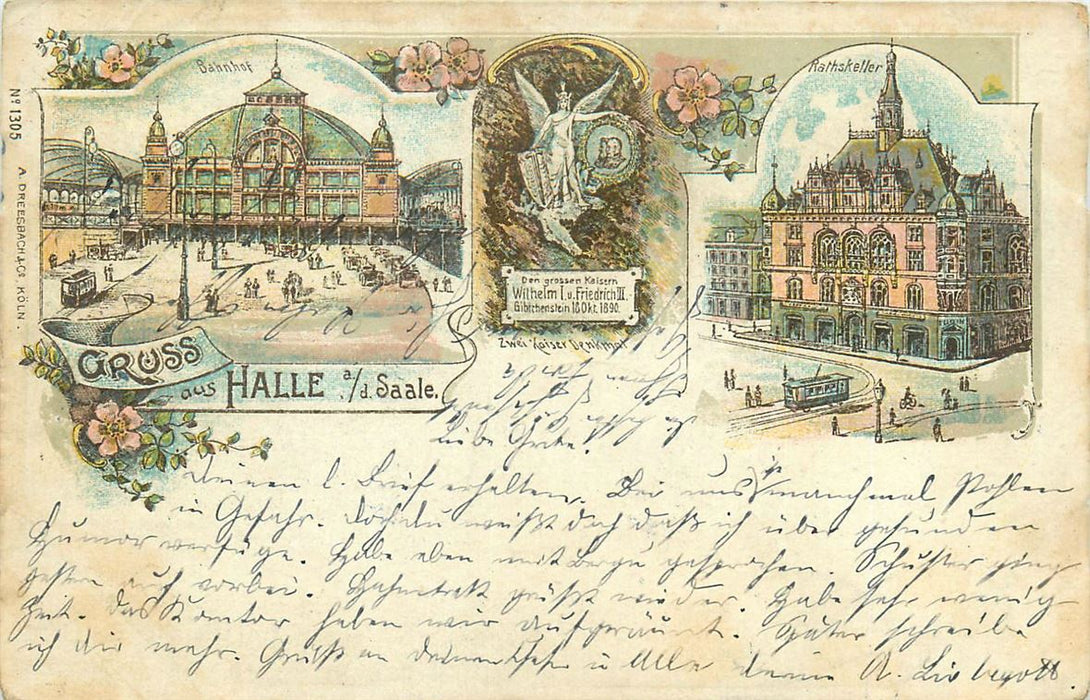Halle a S Litho