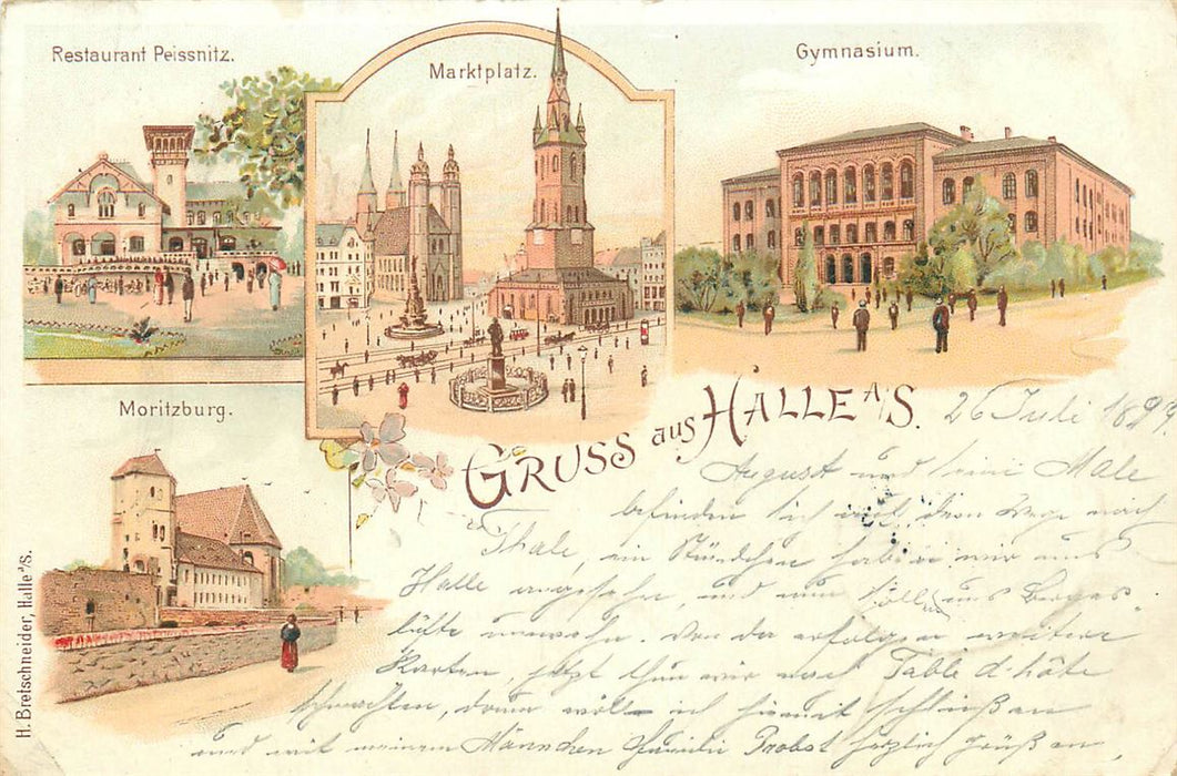 Halle a S Litho