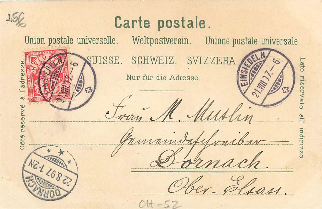 Einsiedeln Litho