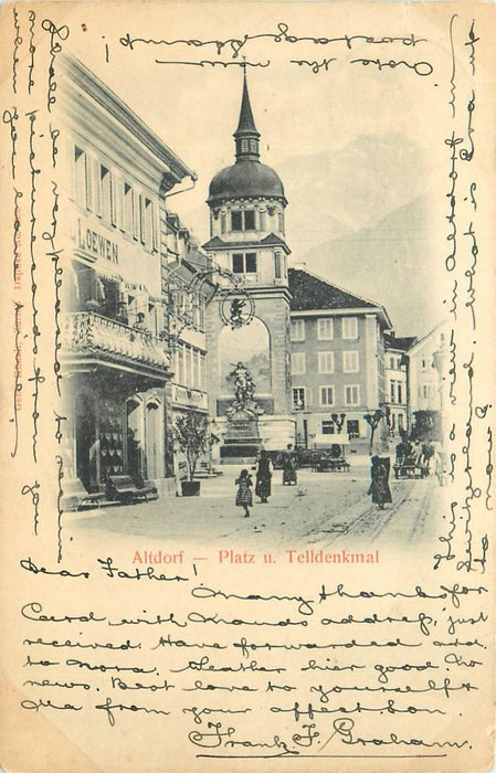 Altdorf Platz u Telldenkmal