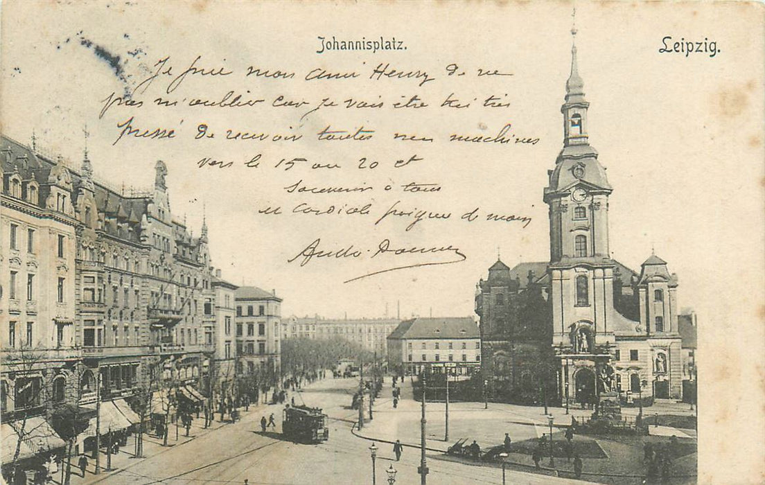 Leipzig Johannisplatz