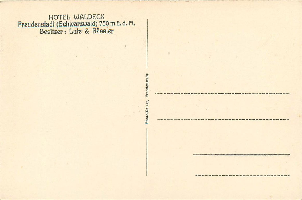 Freudenstadt Waldeck