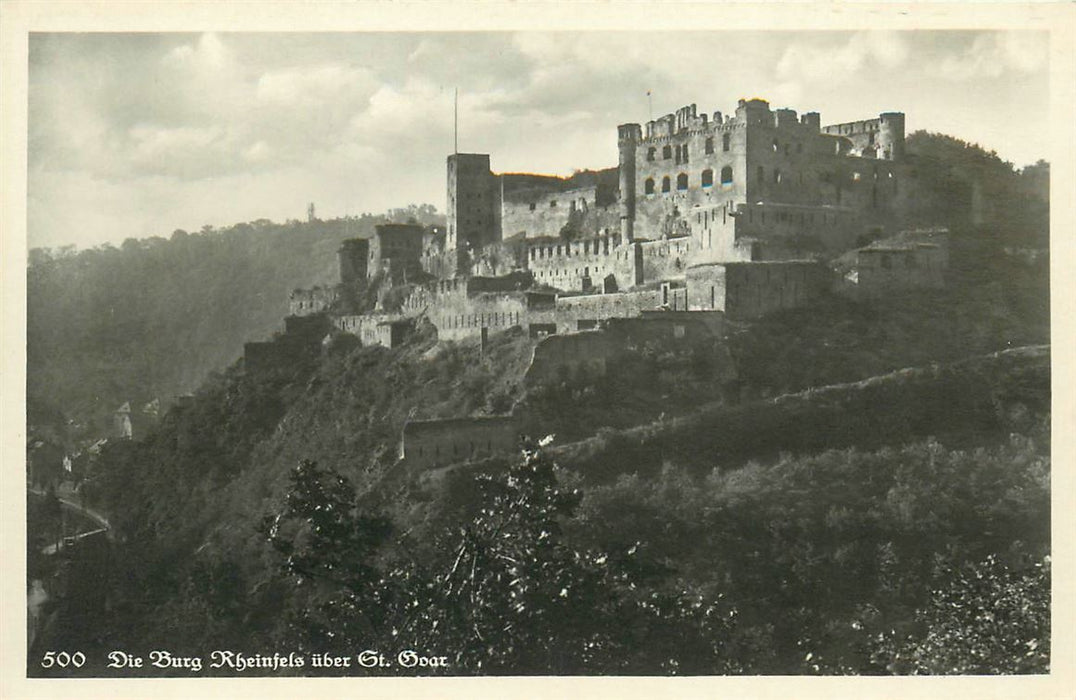 St Goar Burg Rheinfels