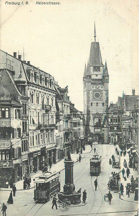 Freiburg i B Kaiserstrasse