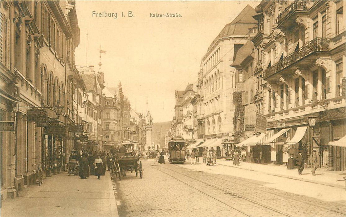 Freiburg i B Kaiserstrasse