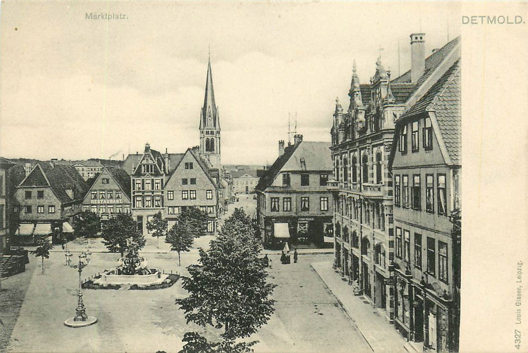 Detmold Marktplatz