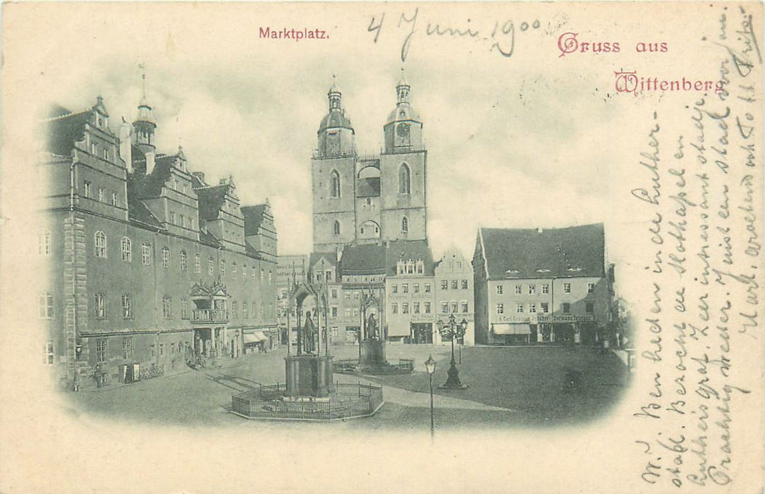 Wittenberg Marktplatz