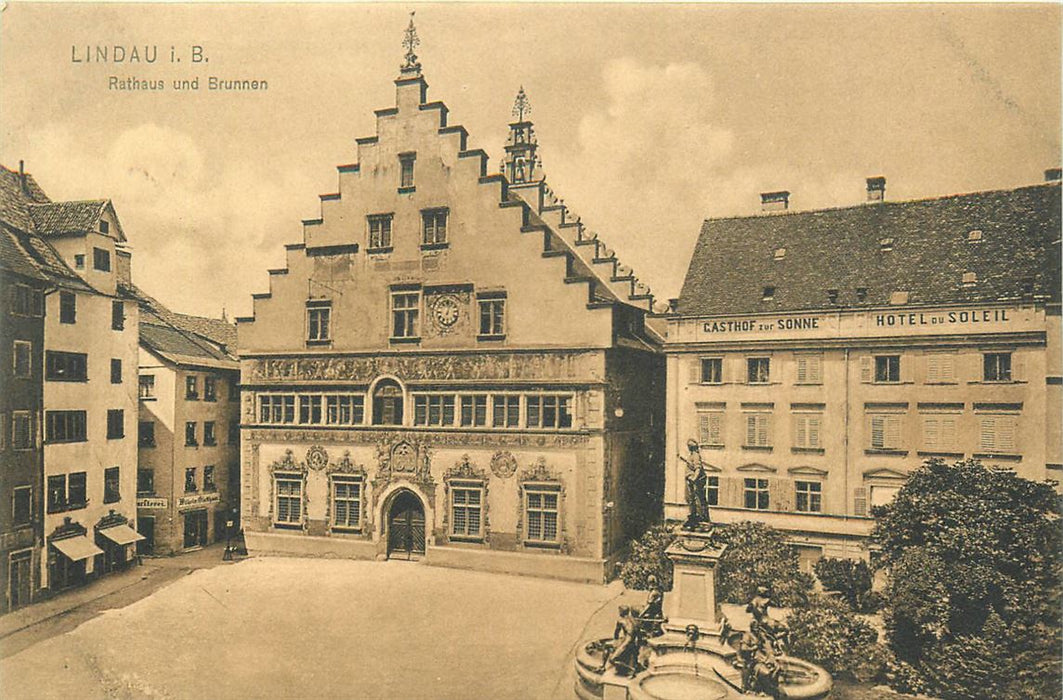 Lindau i B Rathaus