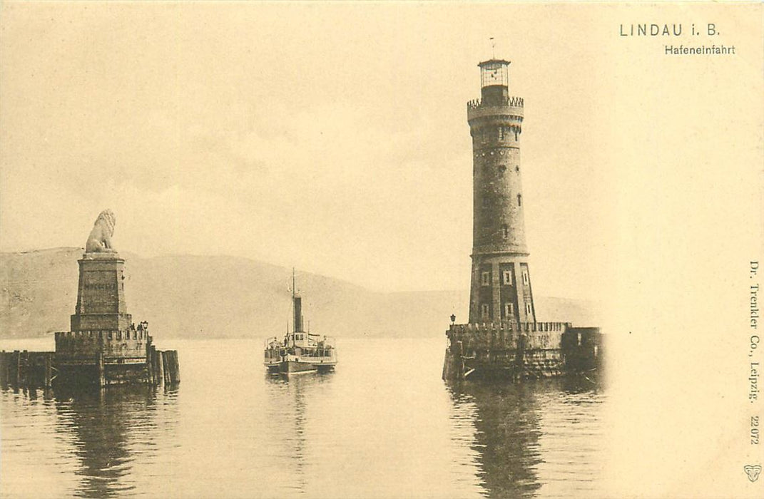 Lindau i B Hafeneinfahrt