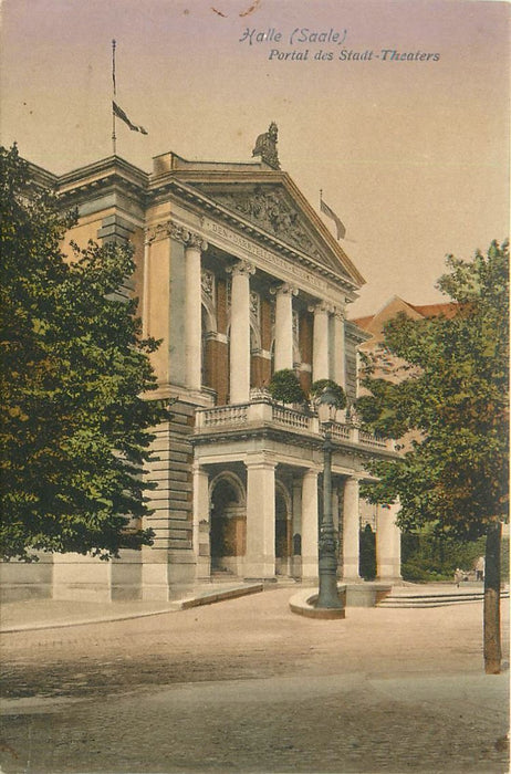Halle a S Stadt Theater