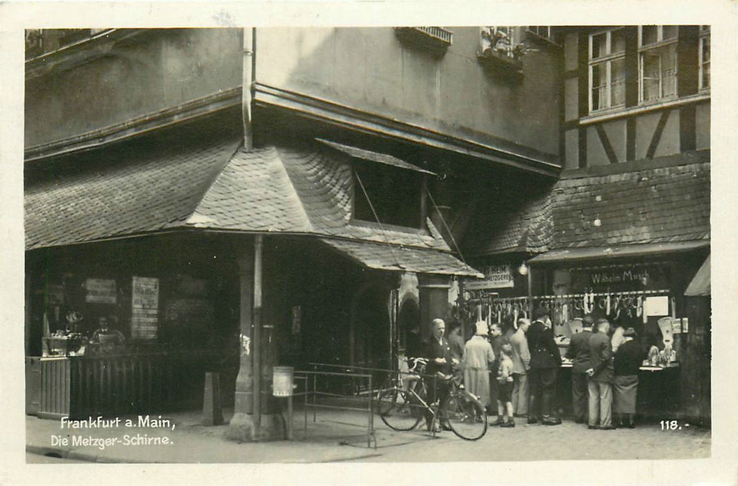 Frankfurt a M Die Metzger Schirne