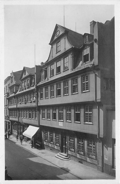 Frankfurt a M Goethes Geburtshaus