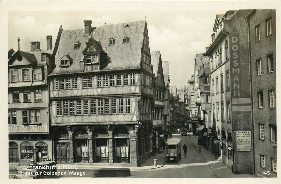 Frankfurt a M Haus zur Goldenen Waage