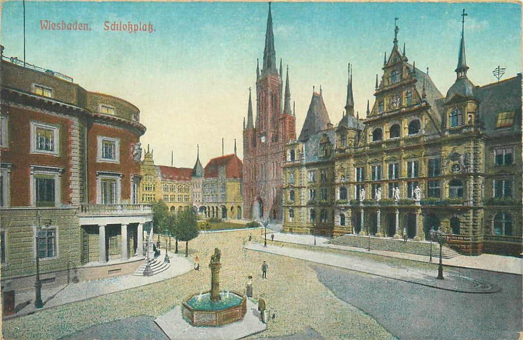 Wiesbaden Schlossplatz