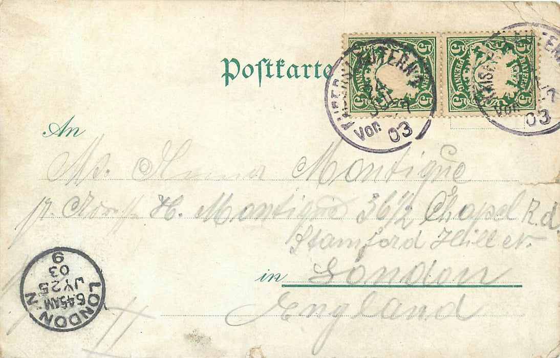 Forsthaus Isenach Litho
