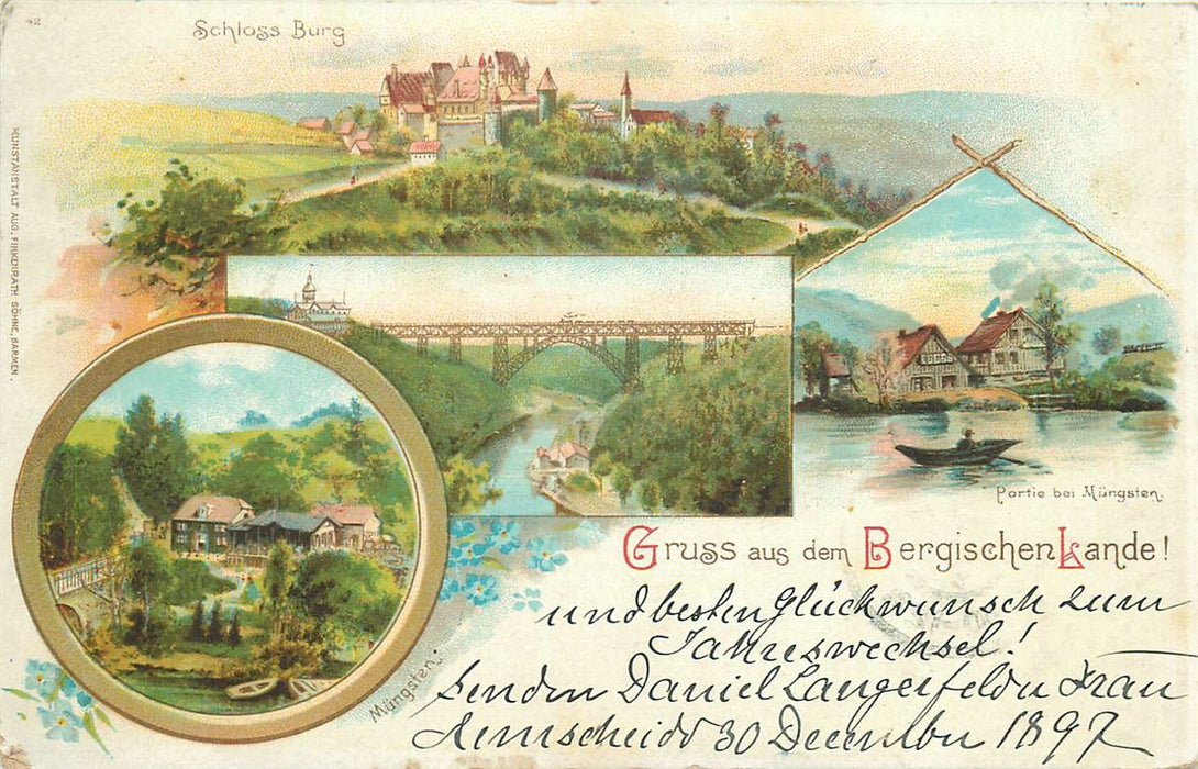 Bergisches Land Litho