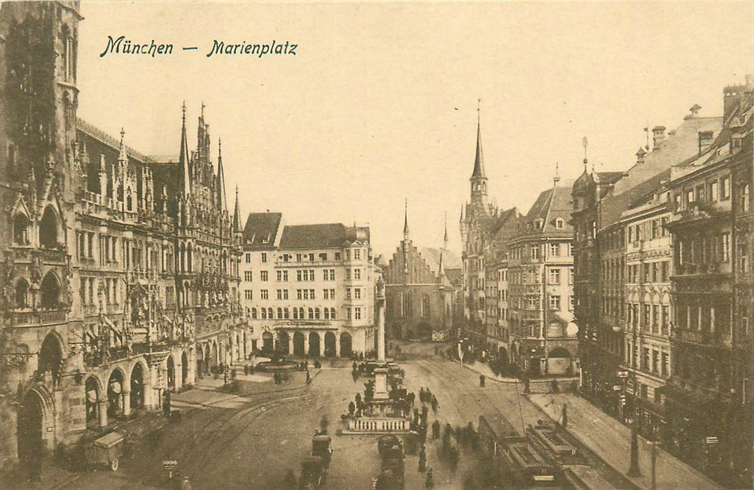 Munchen Marienplatz