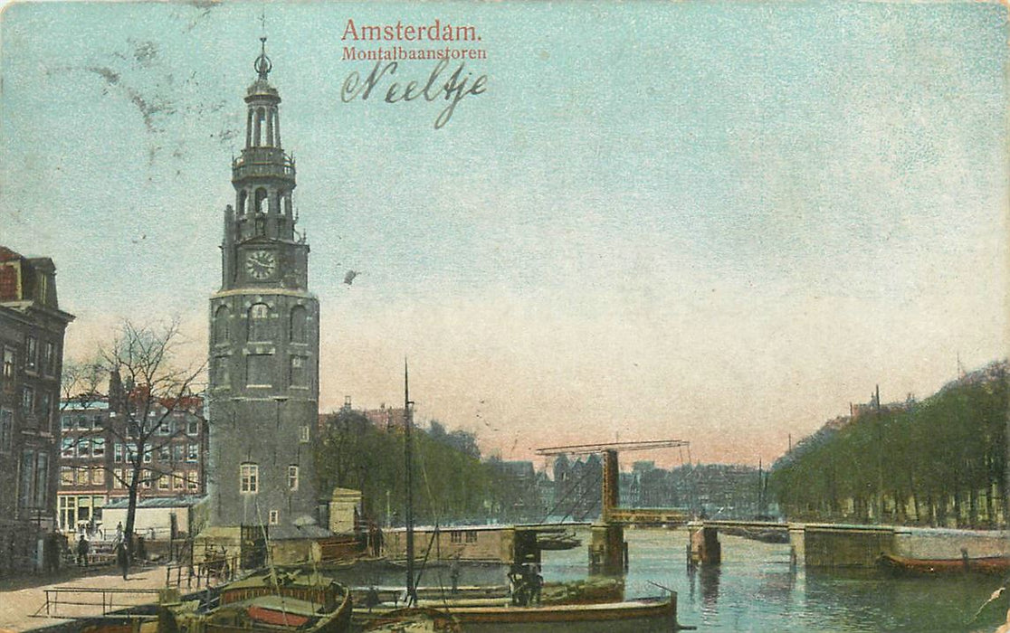 Amsterdam Montelbaanstoren