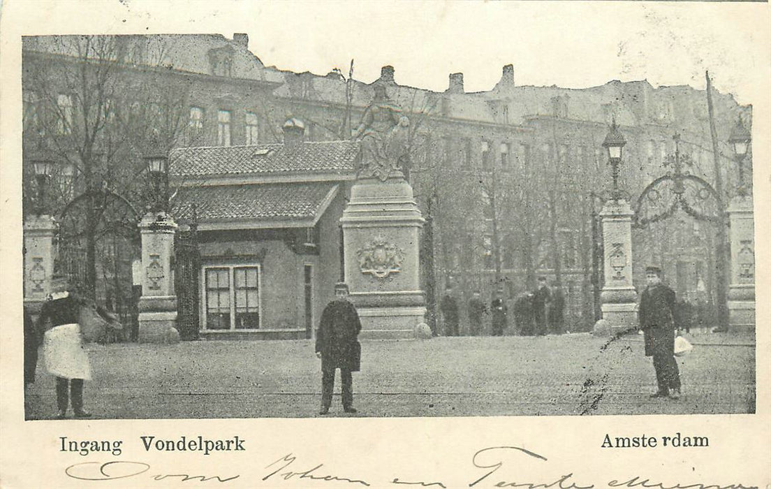 Amsterdam Ingang Vondelpark