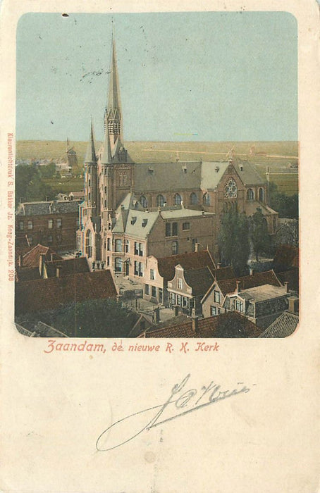 Zaandam de nieuwe RK Kerk