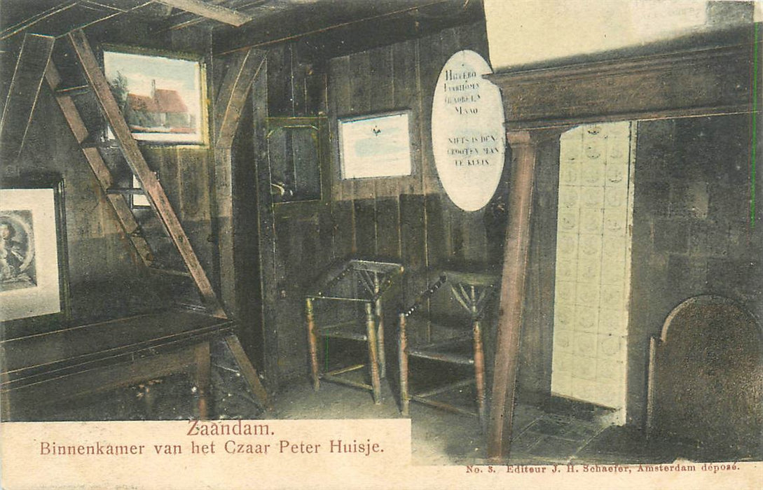 Zaandam Czaar Peter Huisje