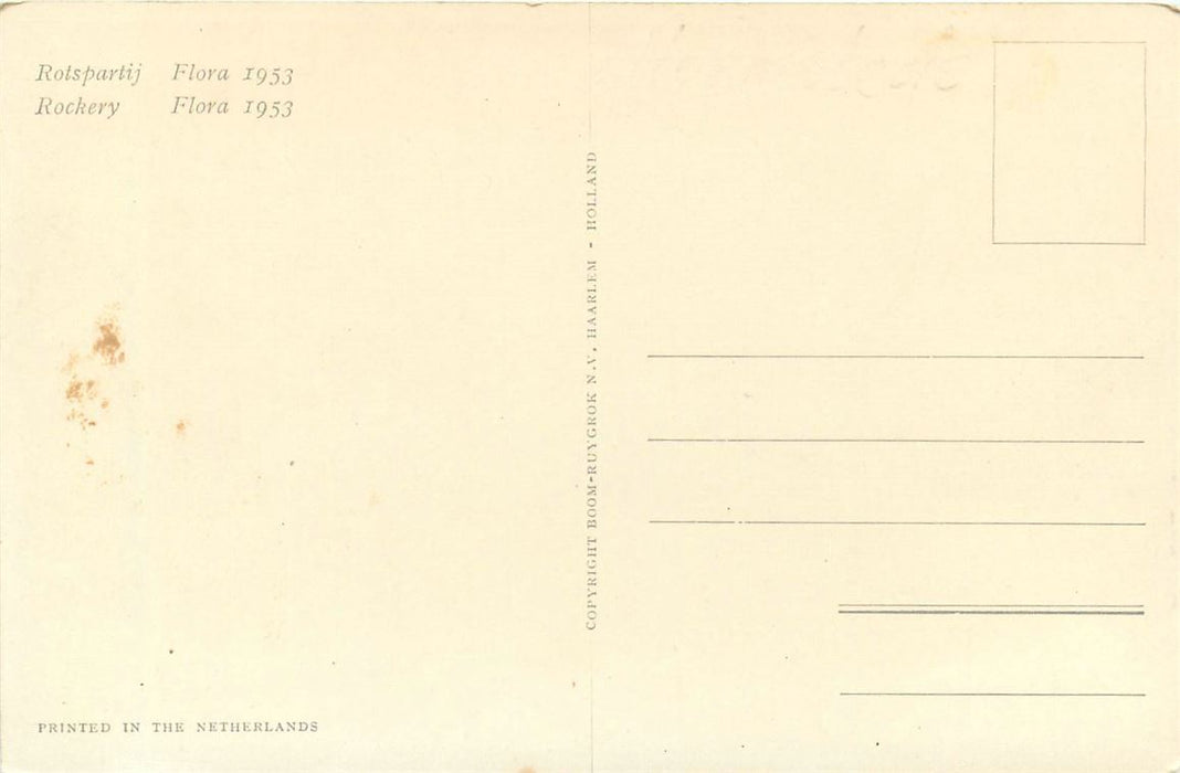 Flora 1953