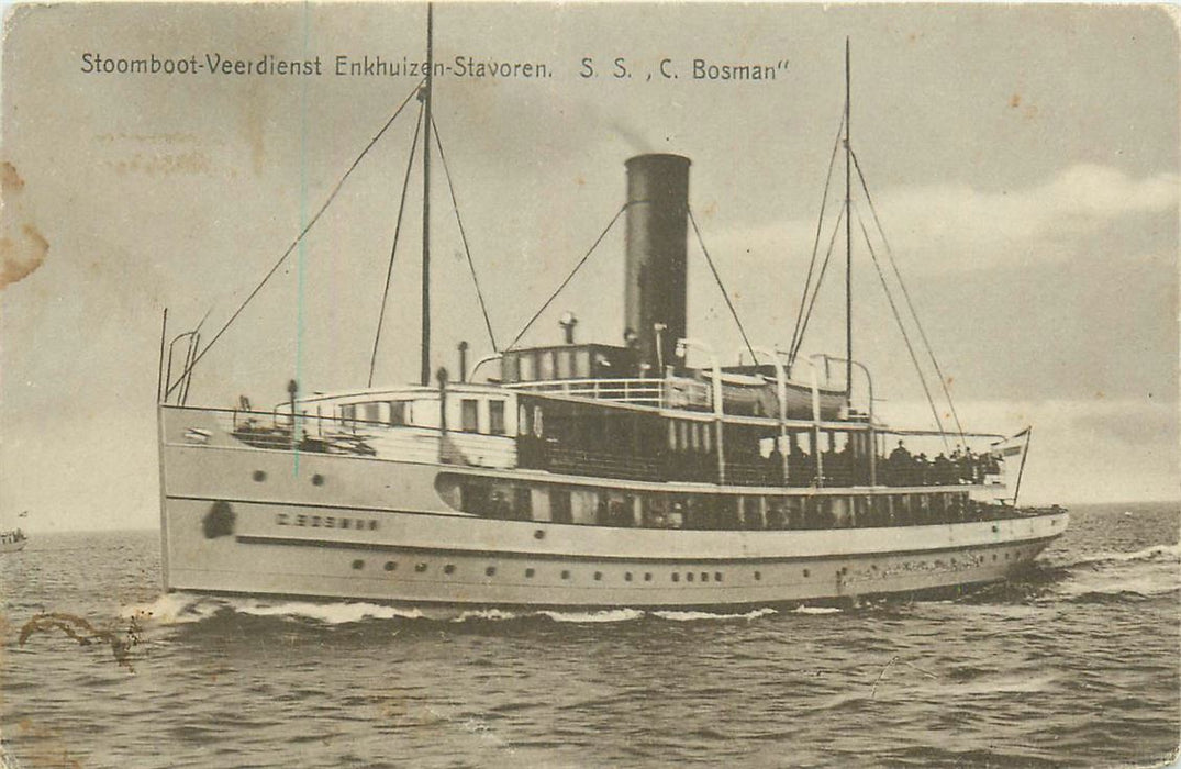 Stoomboot Veerdienst Enkhuizen Stavoren