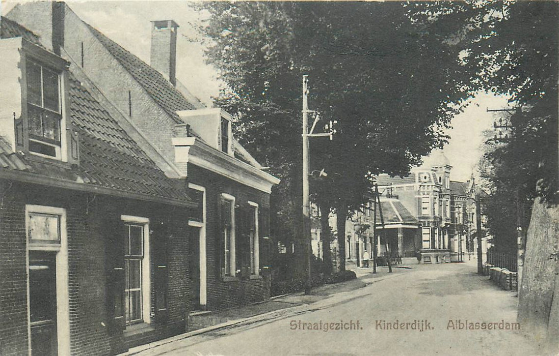 Alblasserdam Straatgezicht Kinderdijk