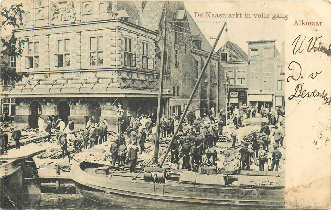 Alkmaar De Kaasmarkt