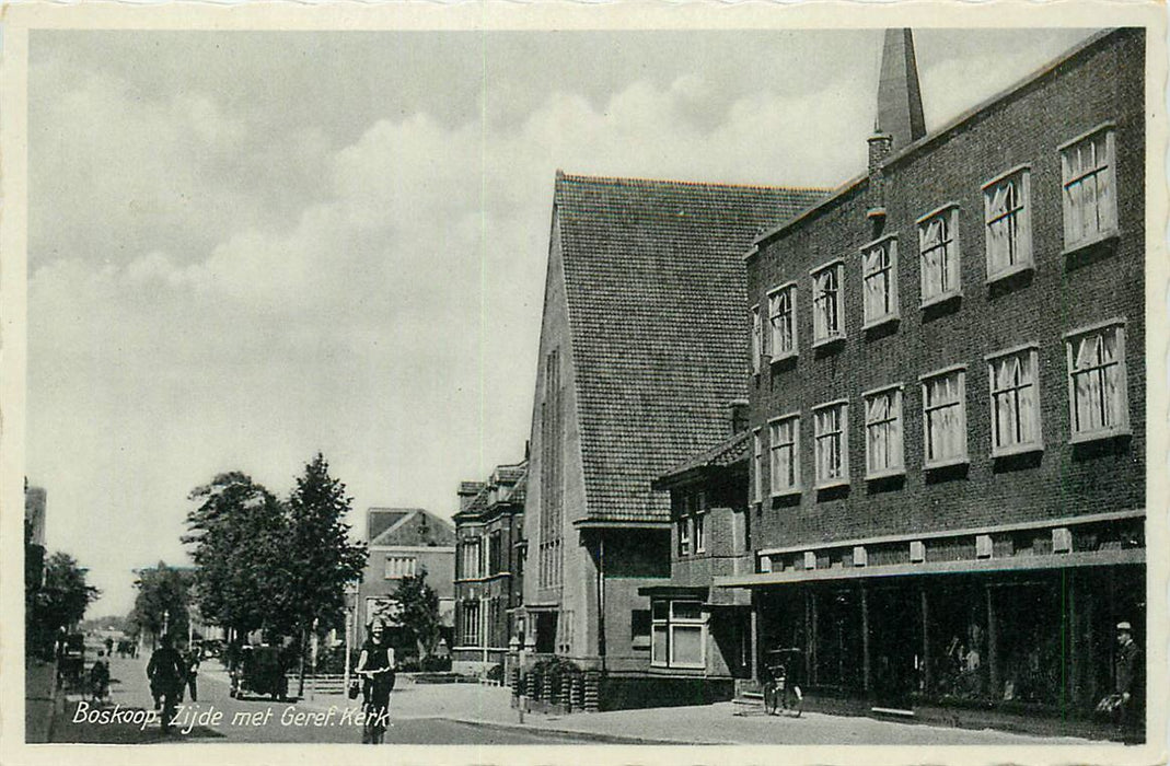 Boskoop Zijde met Geref Kerk