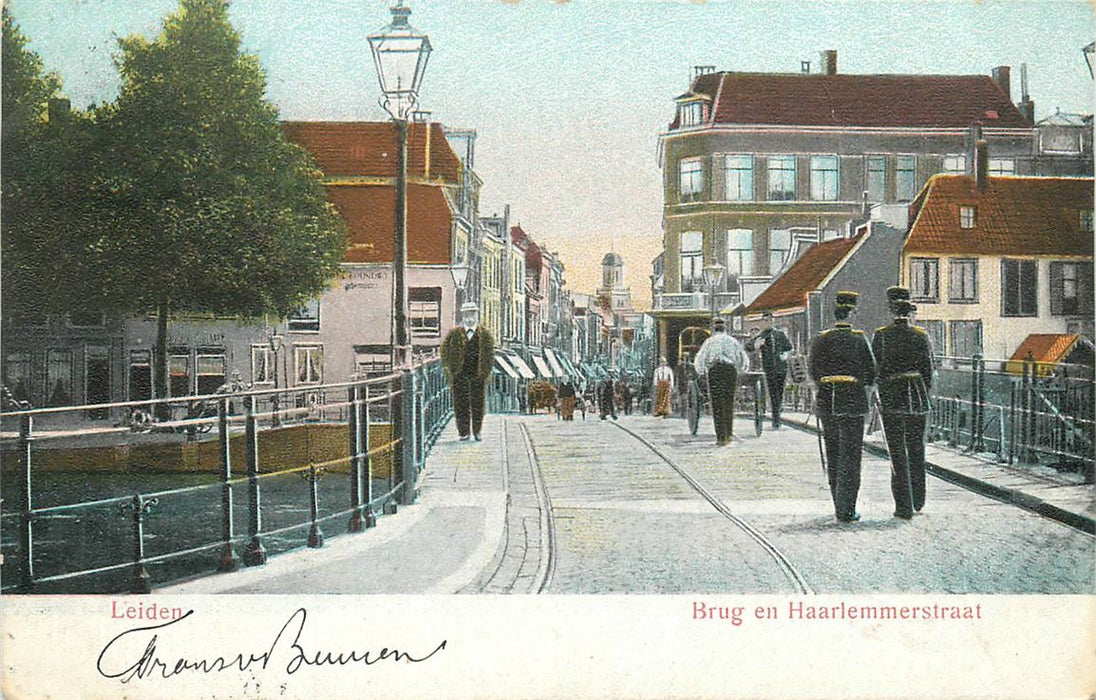 Leiden Brug en Haarlemmerstraat