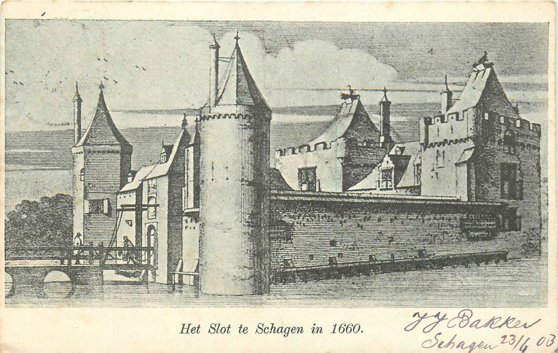 Schagen  Het Slot 1660