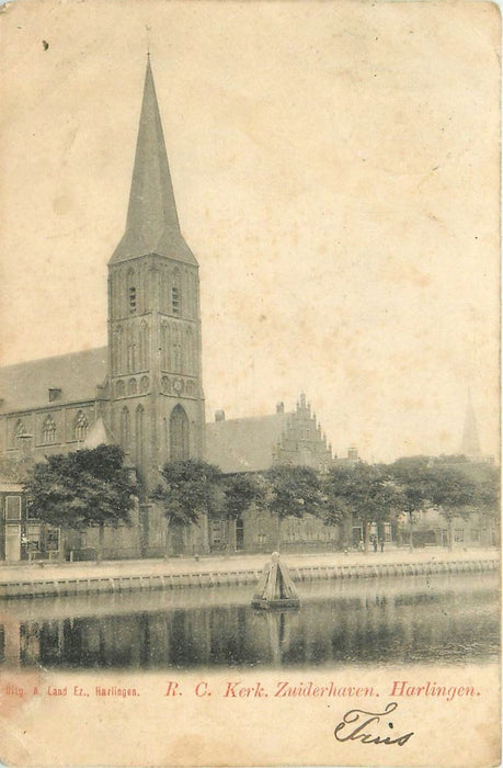 Harlingen Zuiderhaven RK Kerk