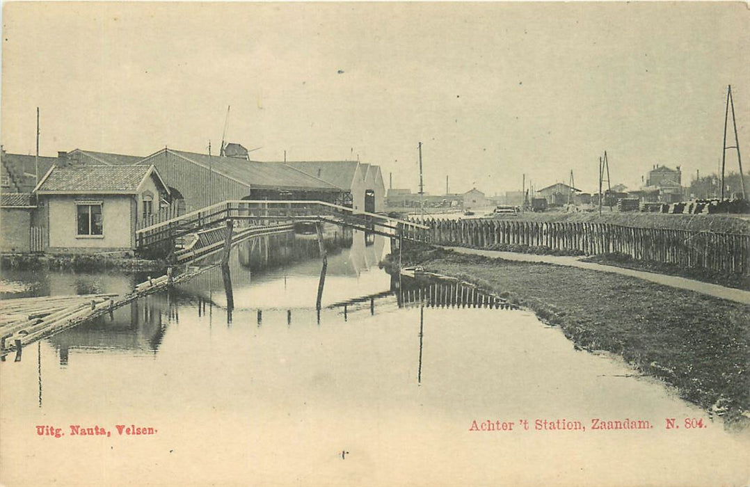 Zaandam Achter t Station