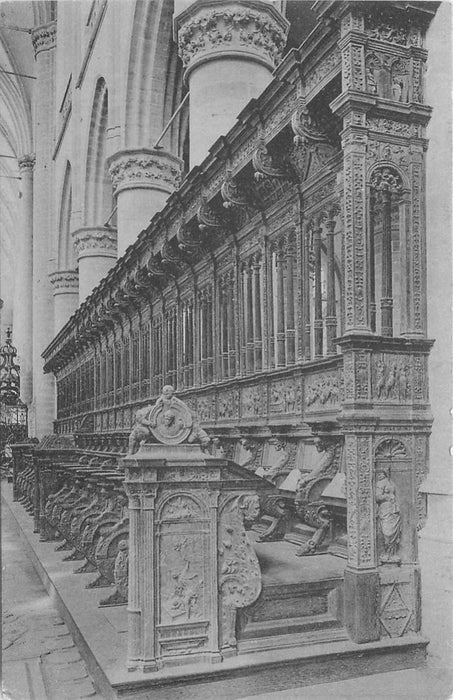 Dordrecht Koorbanken Groote Kerk