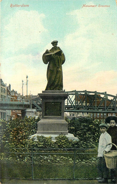 Rotterdam Monument Erasmus